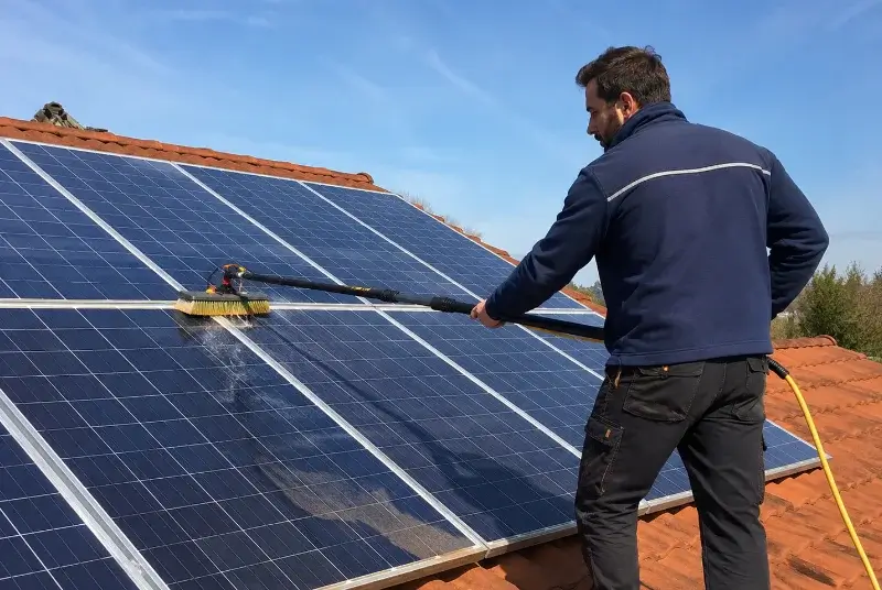 Nettoyage et entretien de panneaux solaires à Solérieux